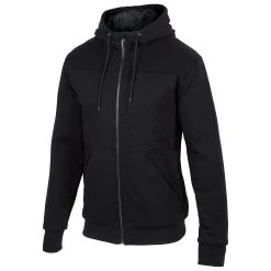 Swiss Alps Men's Full-Zip Fleece Quilt-Lined Hoodie