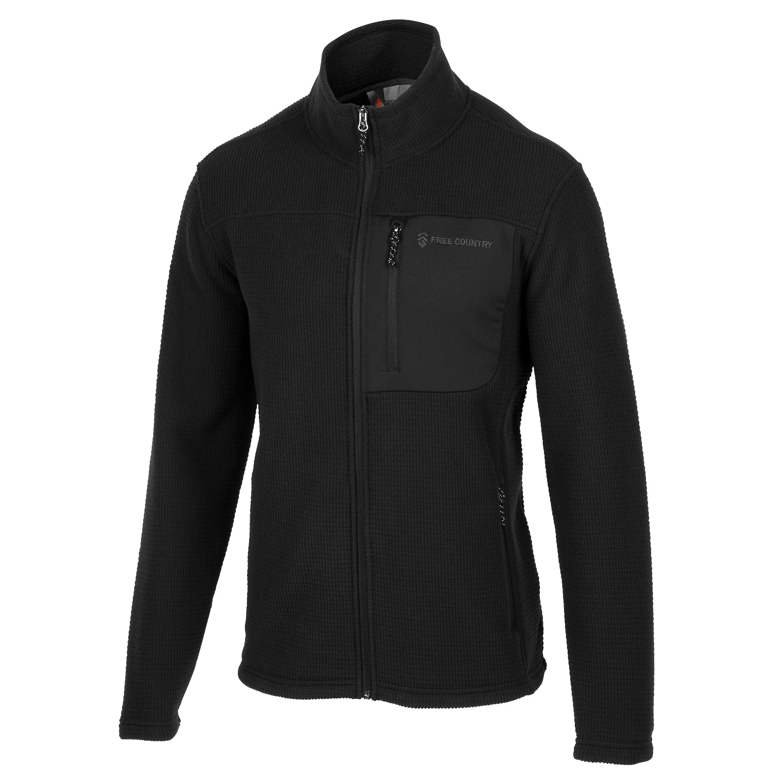 Free Country Men's Grid Fleece Jacket 1 Free Country Men's Grid Fleece Jacket