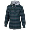 Canyon Guide Men's Quilted Flannel With Hood And Chest Insert