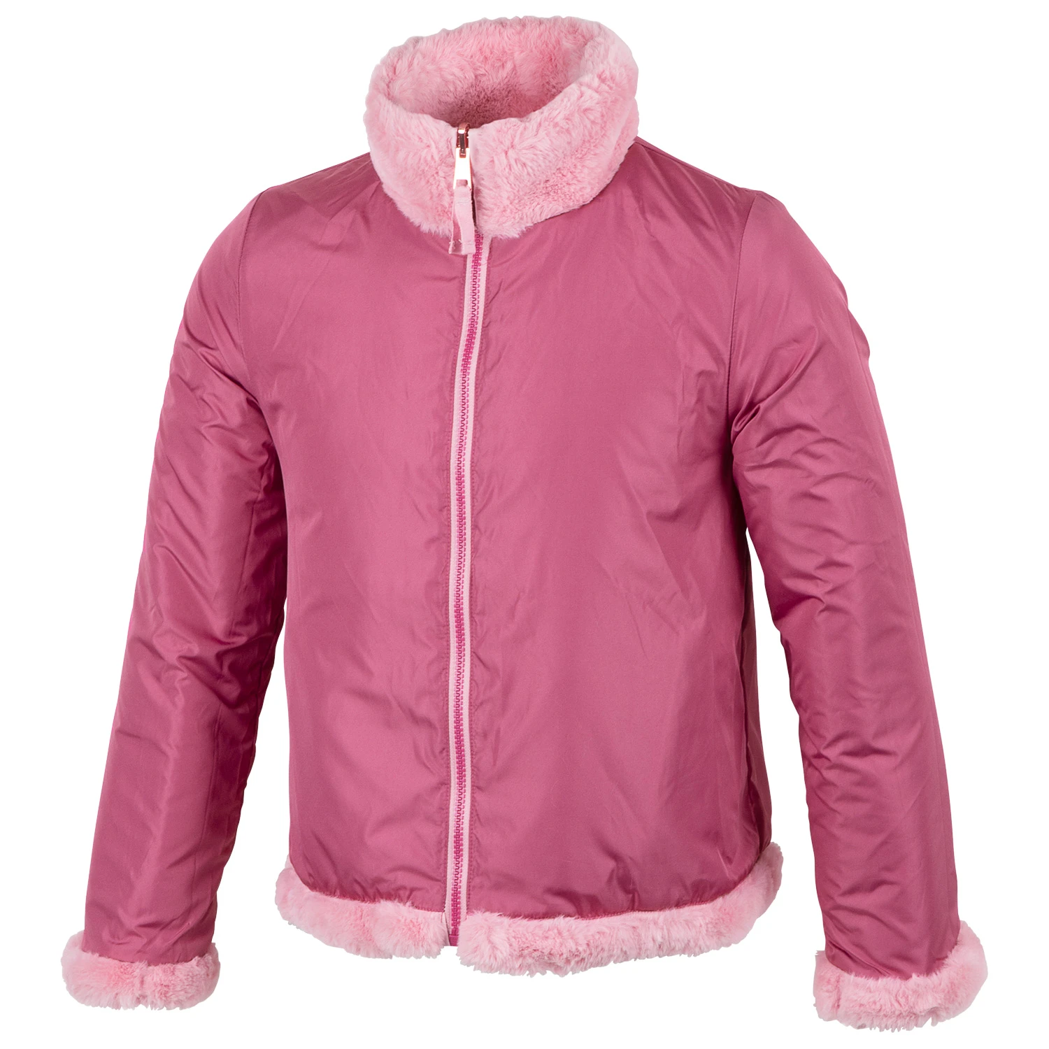 Pacific Trail Girls' Reversible Faux Fur Jacket 1 Pacific Trail Girls' Reversible Faux Fur Jacket