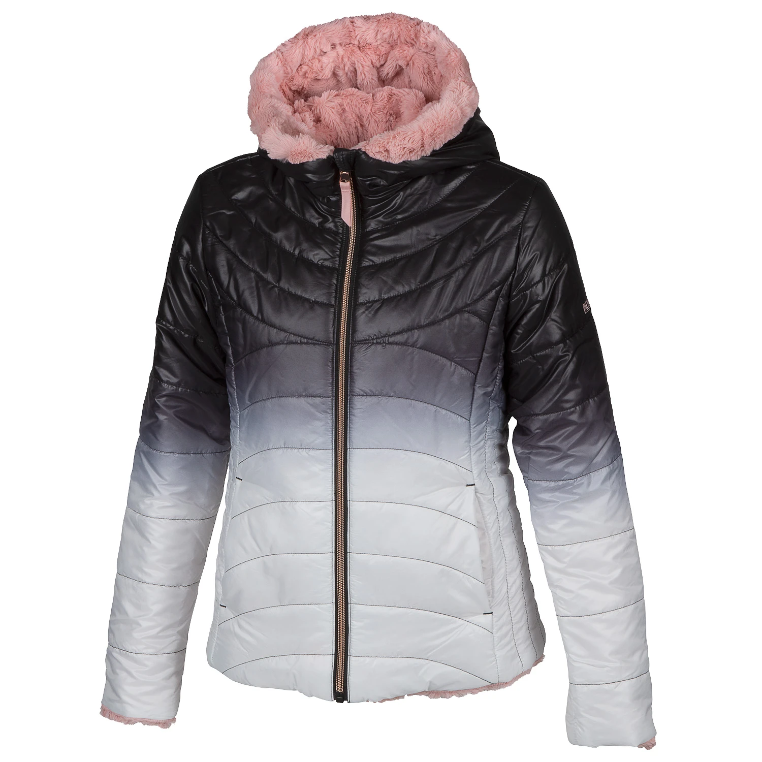 Pacific Trail Girls' Reversible To Faux Fur Tie-Dye Hooded Jacket 1 Pacific Trail Girls' Reversible To Faux Fur Tie-Dye Hooded Jacket