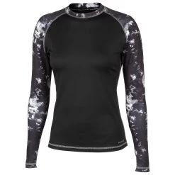 Burnside Women's Long-Sleeve Tie-Dye Swim Tee