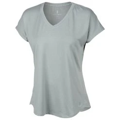 Free Country Women's MicroTech Chill T-Shirt With Scallop Hem