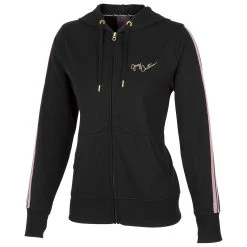 Juicy Couture Women's Stripe Mix Fleece Jacket