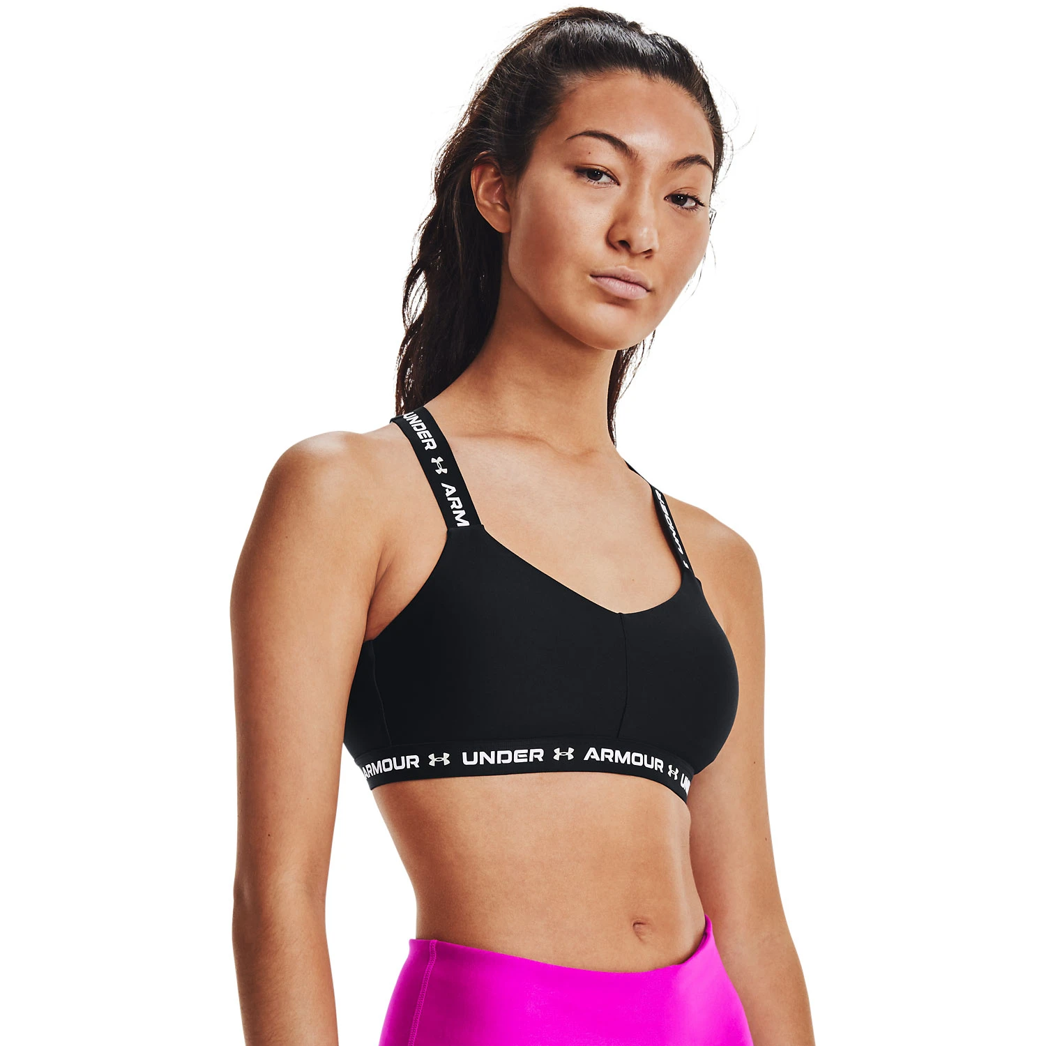 Under Armour Women's Crossback Low Sports Bra - Image 2