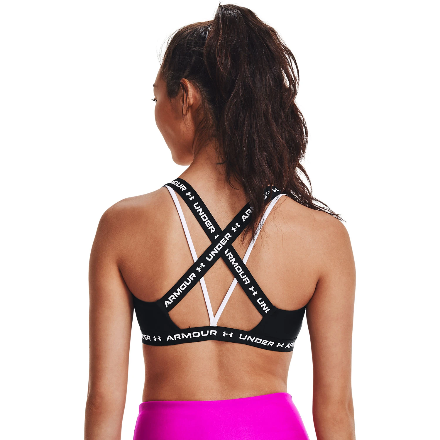 Under Armour Women's Crossback Low Sports Bra - Image 3