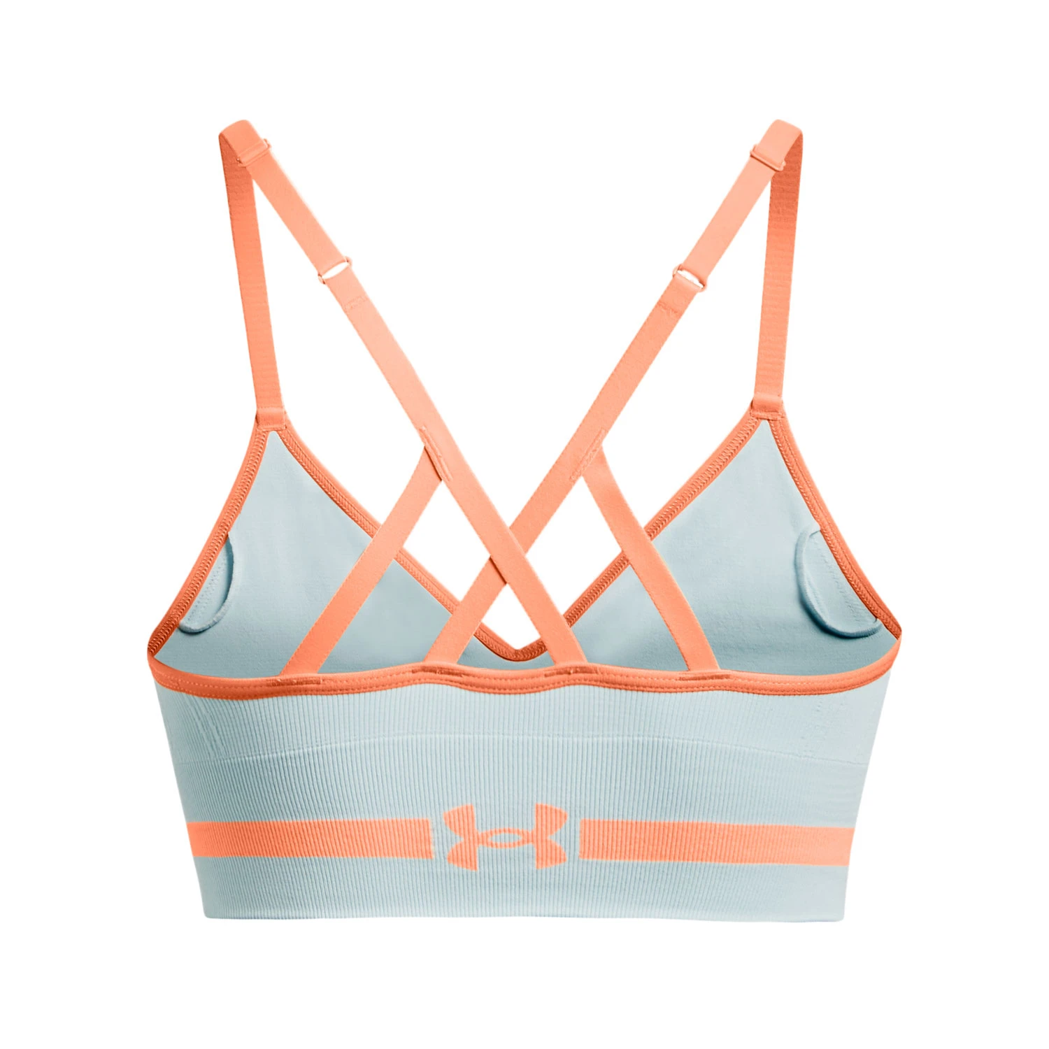Under Armour Women's Seamless Low Long Sports Bra 2 Under Armour Women's Seamless Low Long Sports Bra - Image 2