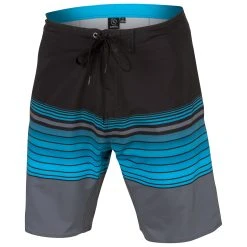 Burnside Men's Stripe Boardshorts