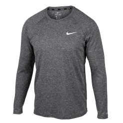Nike Men's Long-Sleeve Hydroguard Heather Swim Top