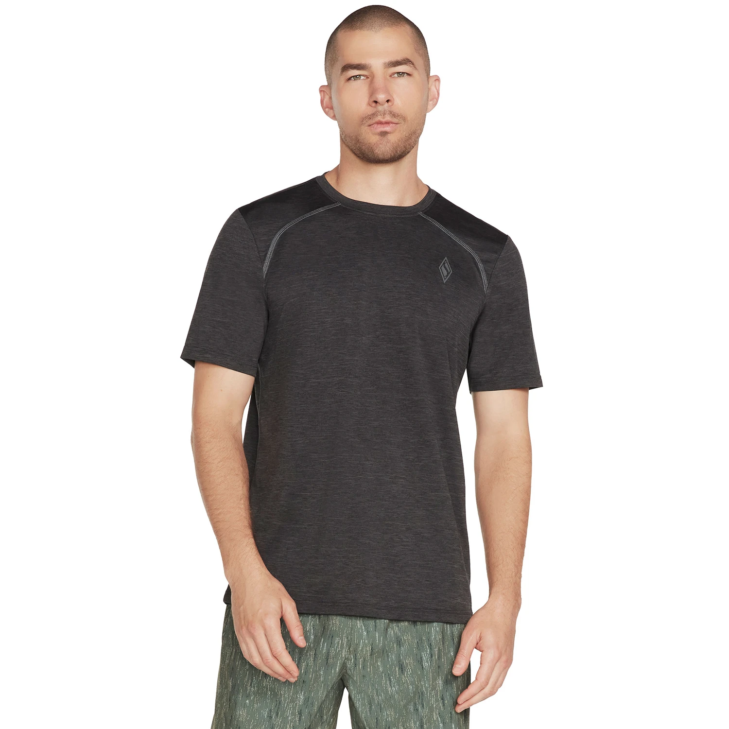 Skechers Men's On The Road Tech Tee 1 Skechers Men's On The Road Tech Tee