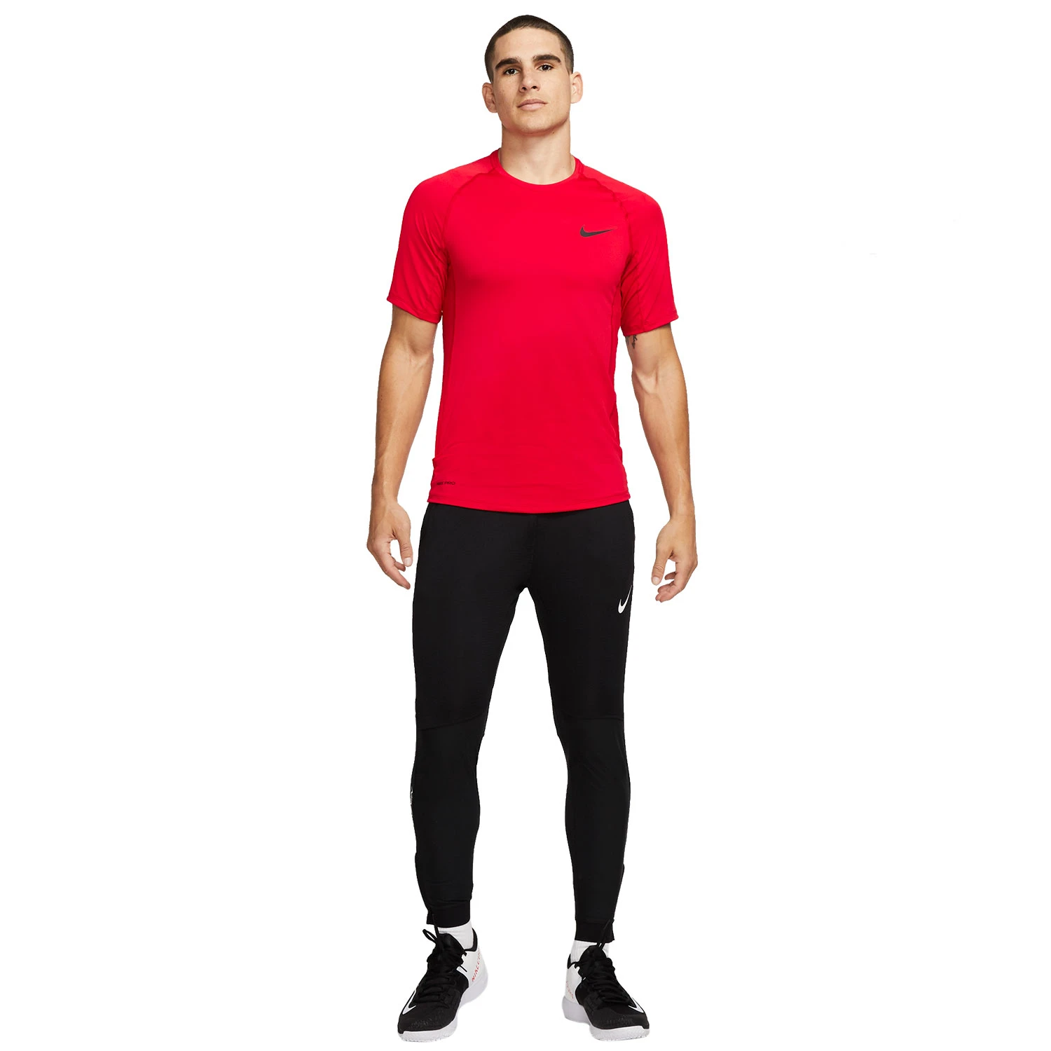 Nike Men's Pro Slim Short-Sleeve Top 2 Nike Men's Pro Slim Short-Sleeve Top - Image 2