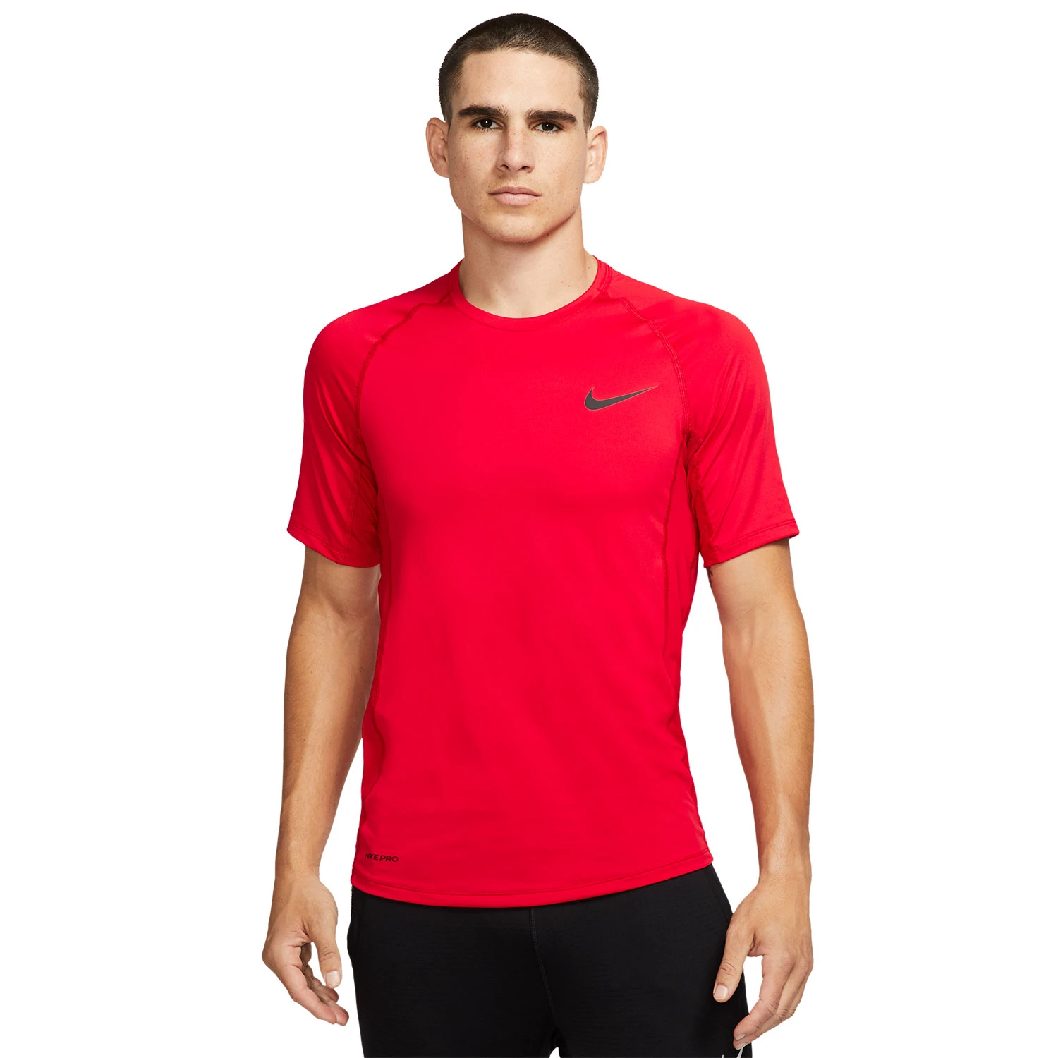 Nike Men's Pro Slim Short-Sleeve Top 3 Nike Men's Pro Slim Short-Sleeve Top - Image 3