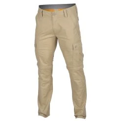 Wearfirst Men's Stretch Micro Ripstop Zip-Off Cargo Pants