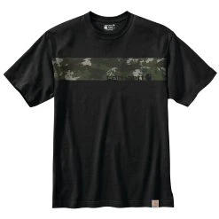 Carhartt Men's Relaxed-Fit Short-Sleeve Camo Logo Tee