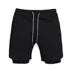 Victory Sportswear Men's 2-in-1 Running Shorts