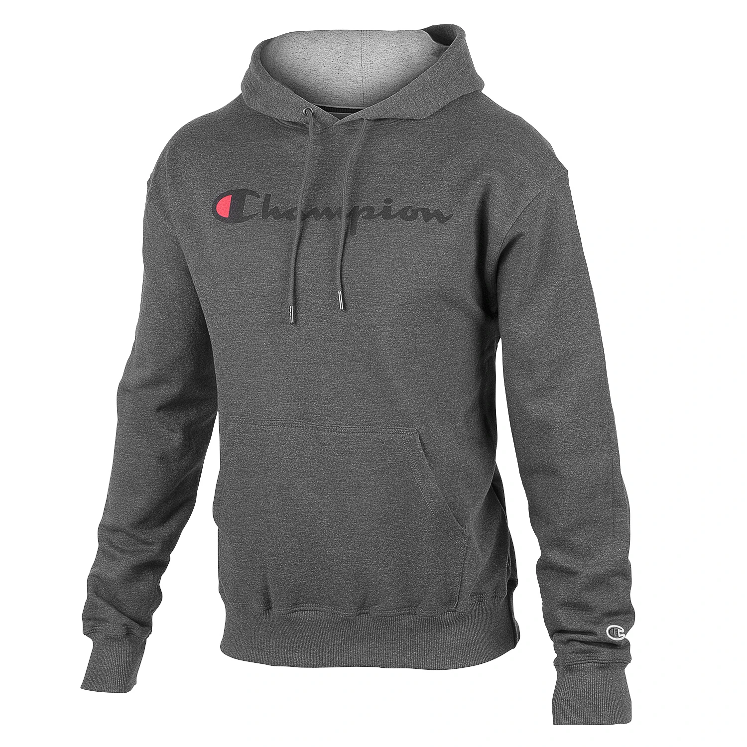Champion Men's Powerblend Fleece Pullover Hoodie 1 Champion Men's Powerblend Fleece Pullover Hoodie