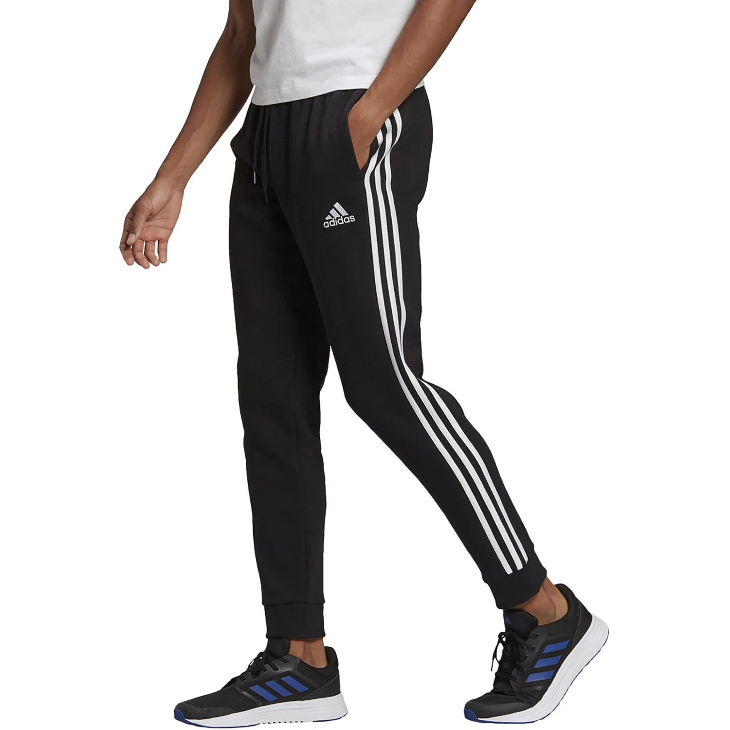 Adidas Men's Essential Fleece Joggers 1 Adidas Men's Essential Fleece Joggers