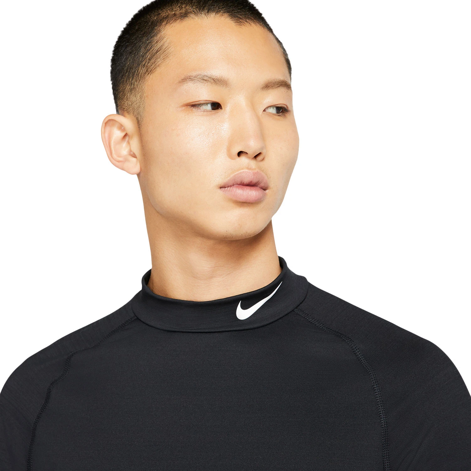 Nike Men's Long-Sleeve Warm Mock Top - Image 3