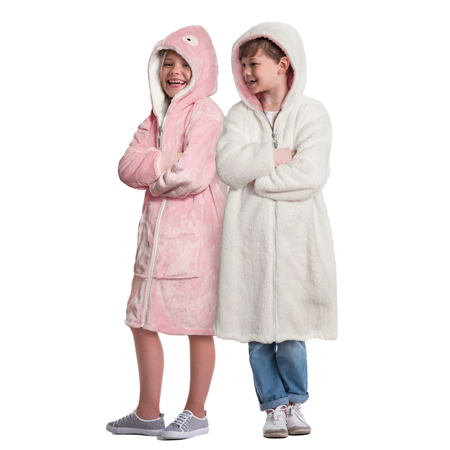 Sherpy Kids' Velour Zip Hoodie 1 Sherpy Kids' Velour Zip Hoodie