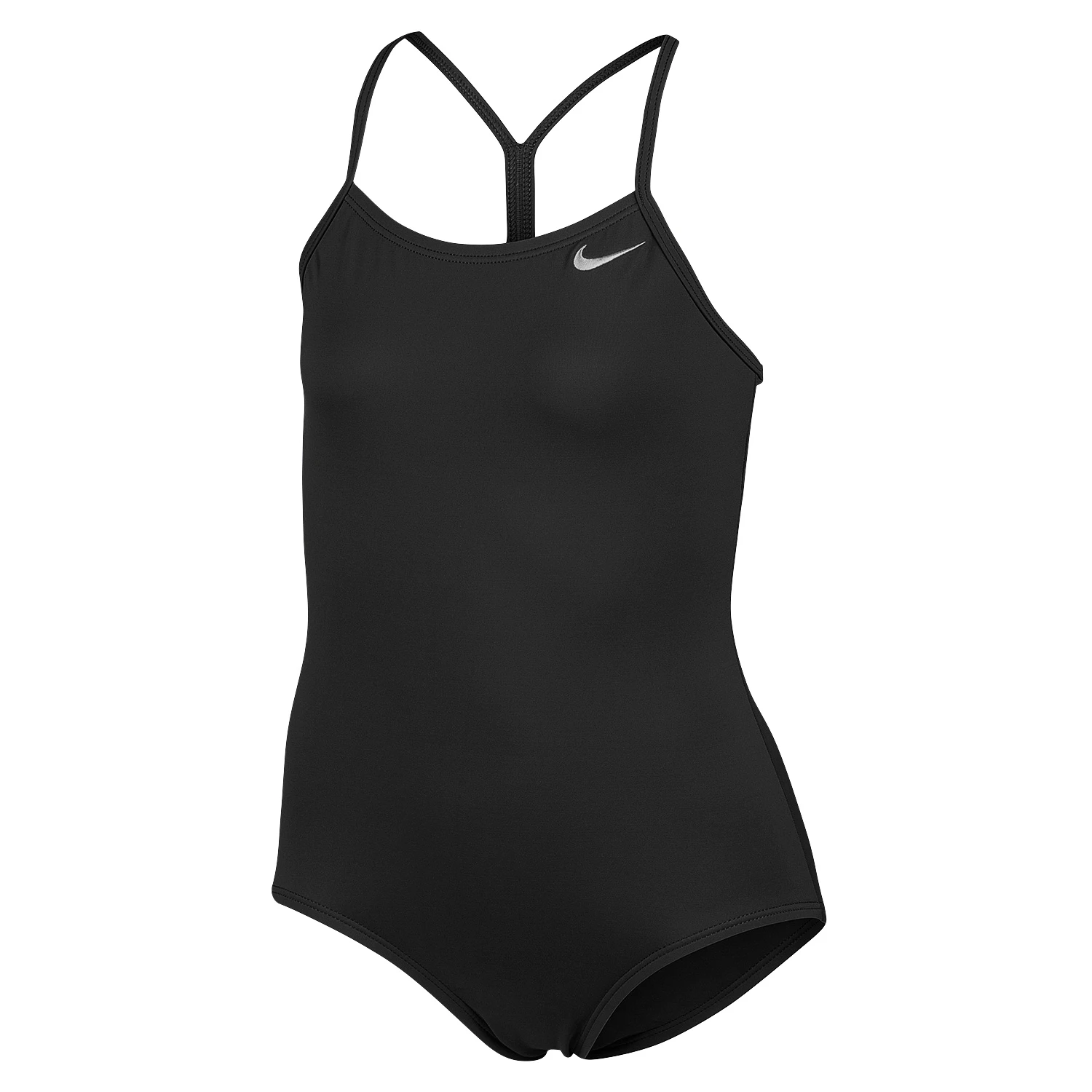 Nike Girls' Solid Skinny-Strap One-Piece Swimsuit 1 Nike Girls' Solid Skinny-Strap One-Piece Swimsuit