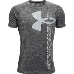 Under Armour Boys' Split Logo Tech T-Shirt