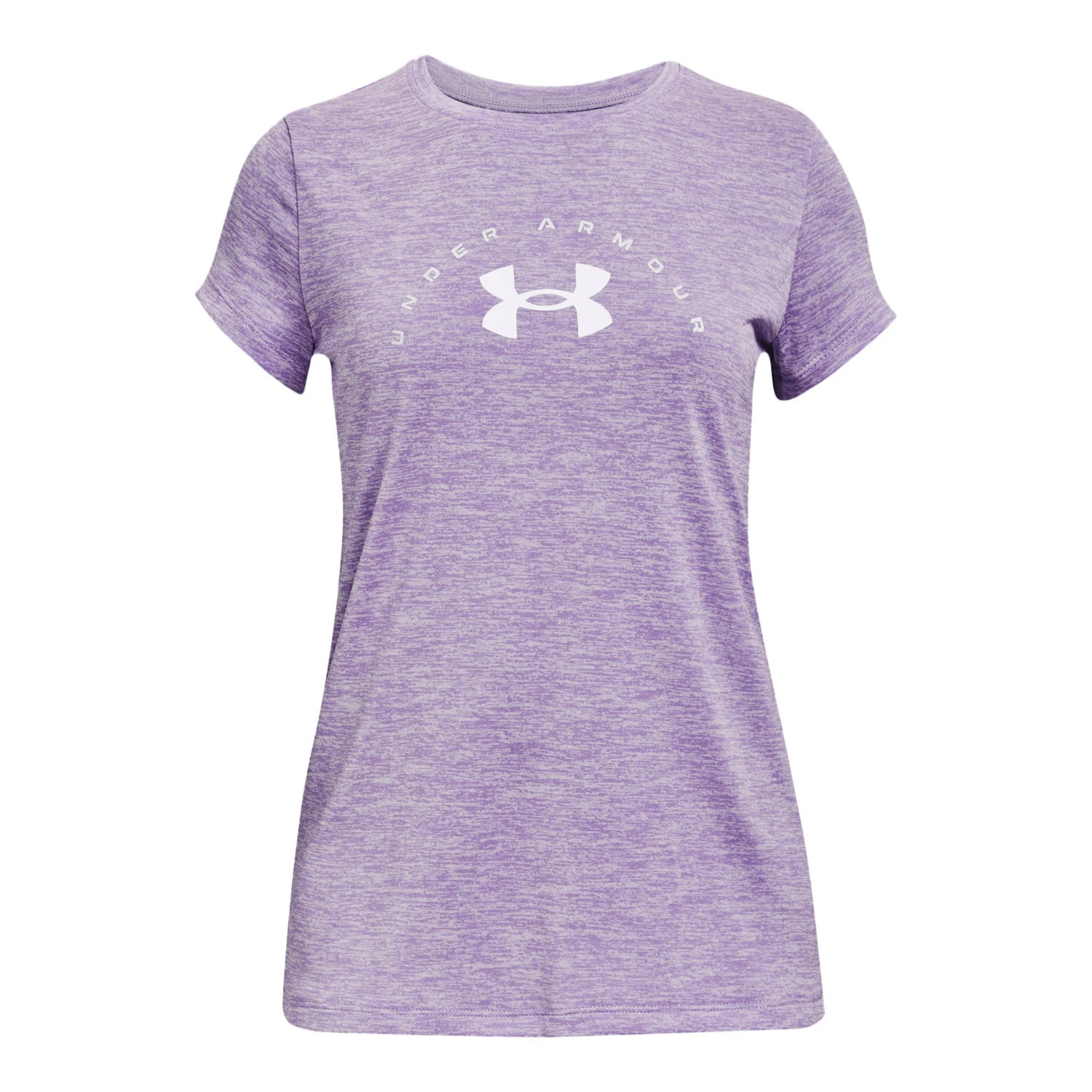Under Armour Girls' Tech Twist Arch Tee 1 Under Armour Girls' Tech Twist Arch Tee