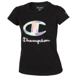 Champion Girls' Multi Stripe Pattern Tee