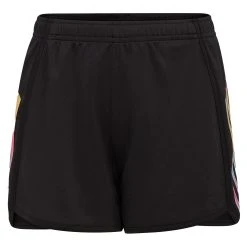Adidas Girls' Gradient 3-Stripe Mesh Shorts