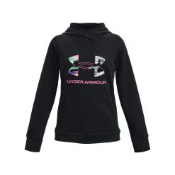 Under Armour Girls' Rival Camo Fleece Pullover Hoodie