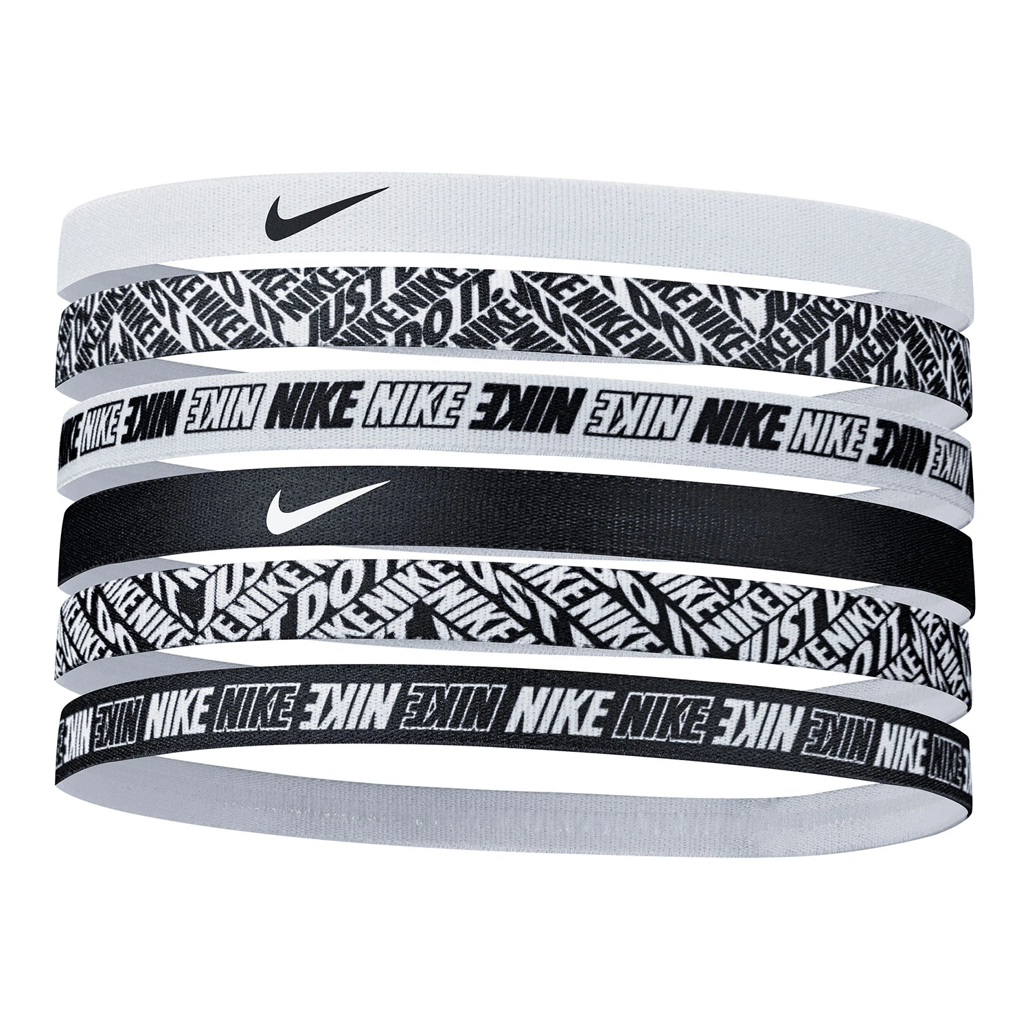 Nike Women's Printed Assorted Headbands - 6-Pack 1 Nike Women's Printed Assorted Headbands - 6-Pack