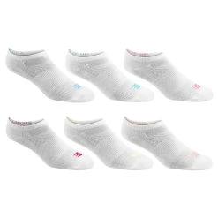PowerSox Women's No-Show Socks - 6-Pack