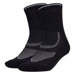 Adidas Men's Superlite Primegreen Quarter Crew Socks - 2-Pack