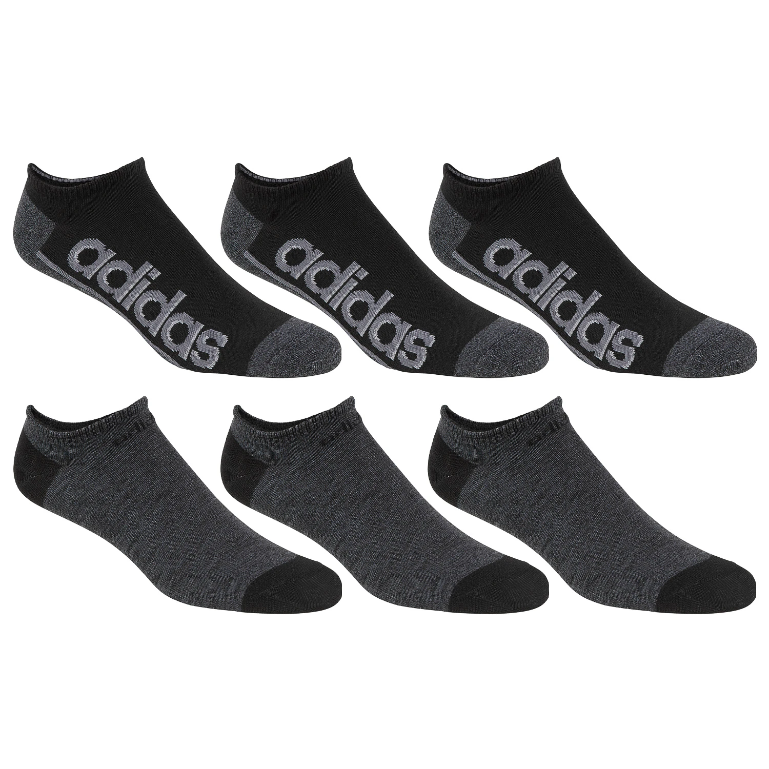 Adidas Linear Super Lite No Show Socks - 6-Pack