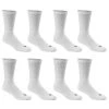 Wilson Men's Athletic Crew Socks - 8-Pack