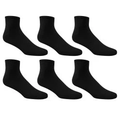Sof Sole Men's All-Sport Quarter-Crew Socks - 6-Pack