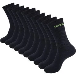 RBX Men's Cushion Crew Socks - 10-Pack